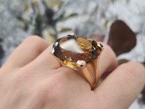 Citrín - nové koktailové prstene z dielne Stanoppi