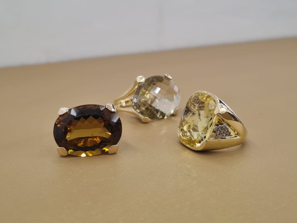 Citrín – nové koktailové prstene z dielne Stanoppi